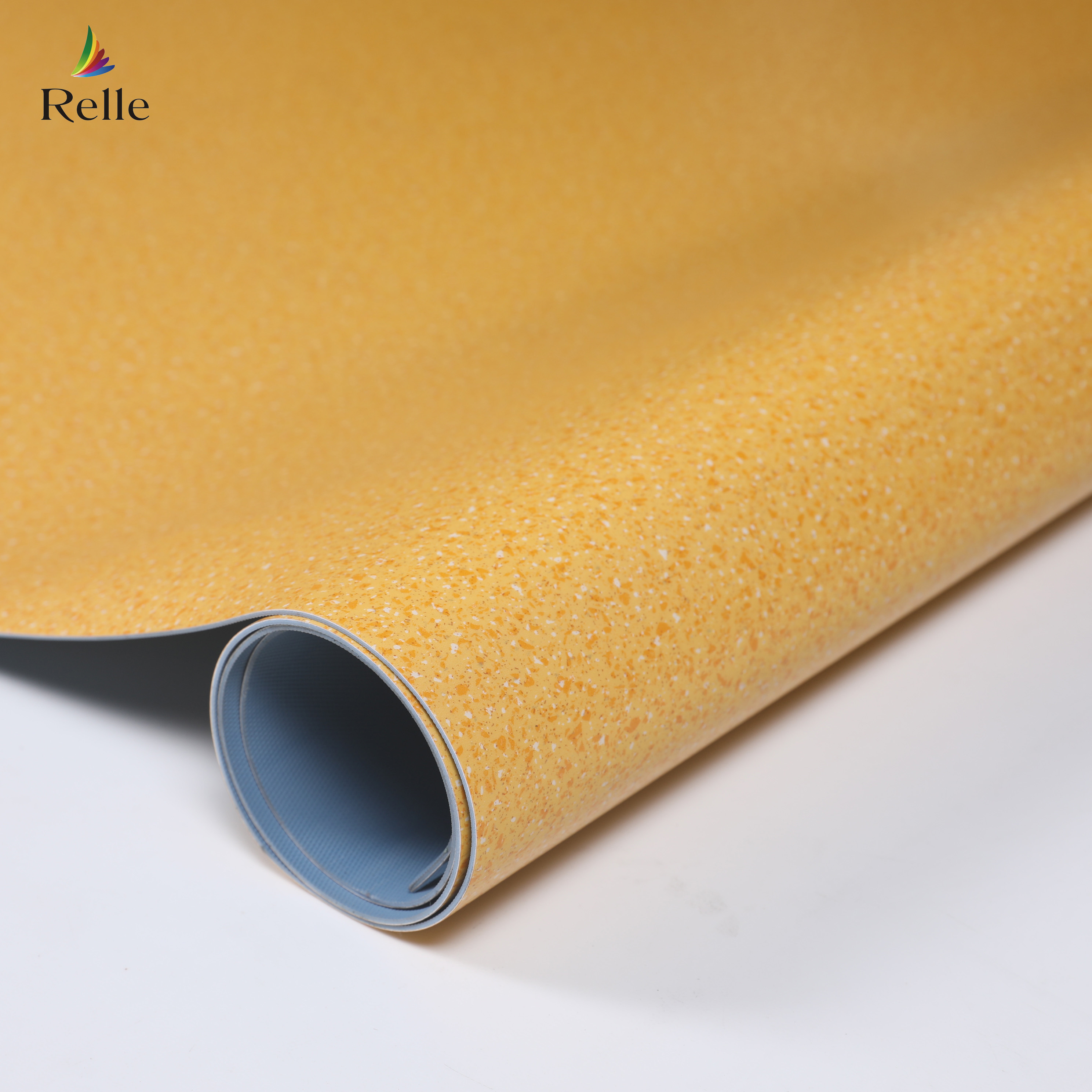 Relle heterogeneous pvc flooring vinyl rolls anti-slip foam backed marine vinyl floor