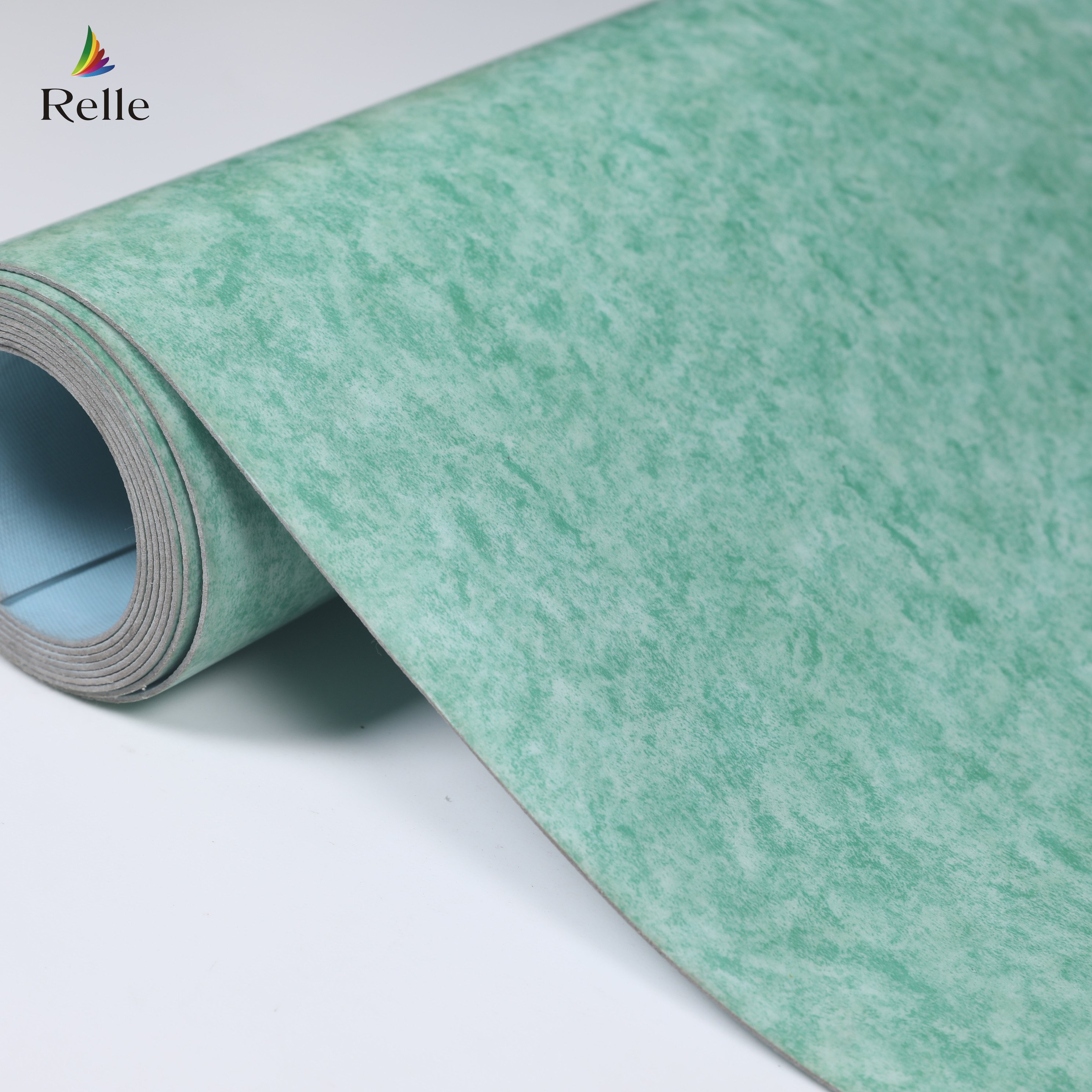 Relle Glue Down Soundproof 2mm Thick 20 Metre PVC Homogeneous Linoleum Vinyl Flooring Cover Roll Prices