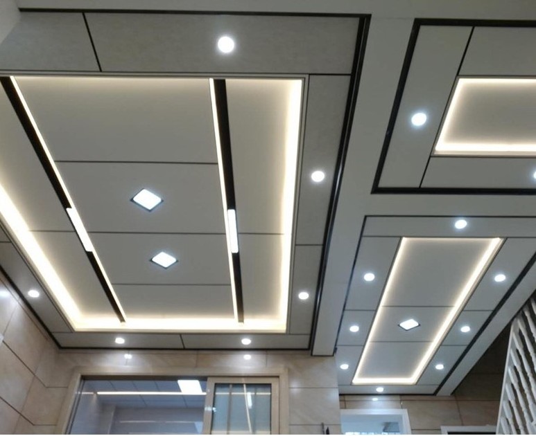 Relle commercial classical aluminum 2x2 decorative ceiling tiles