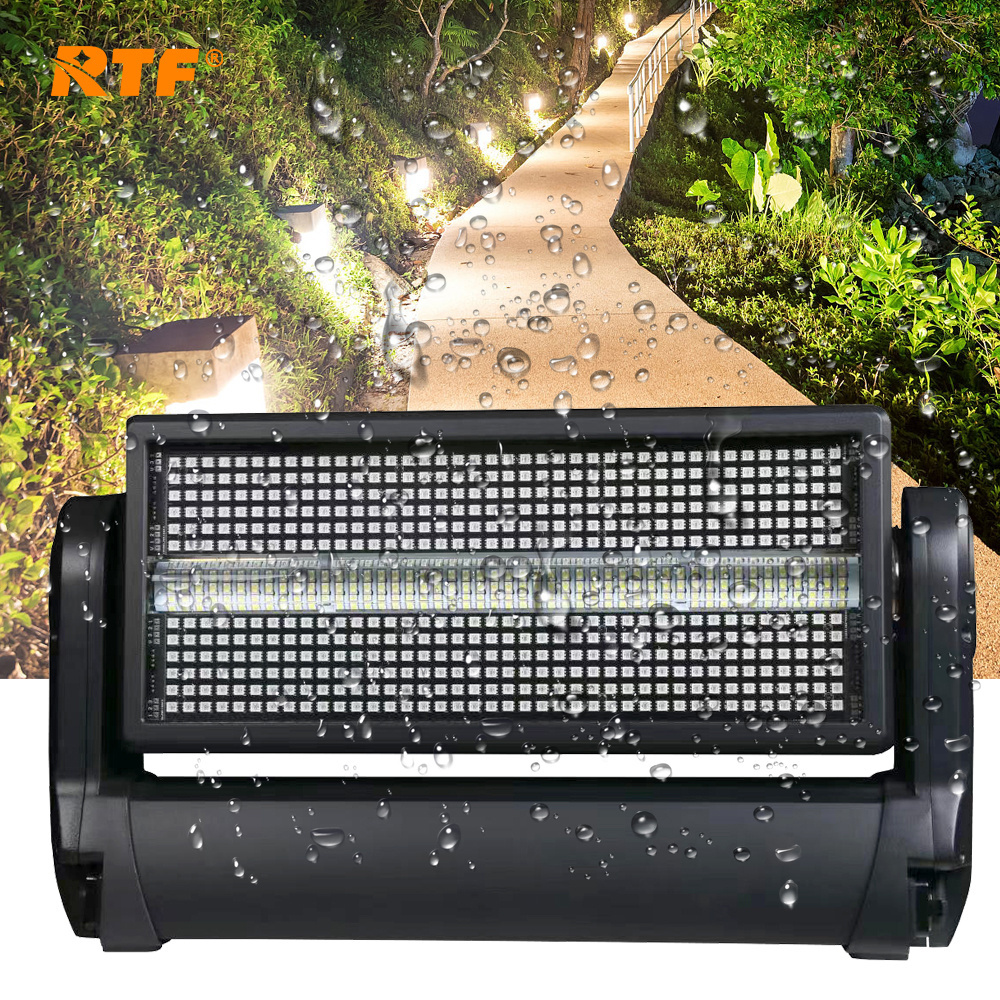 IP65 Outdoor RGB 3IN Flash effect Light 1000W jdc1 waterproof led moving head strobe bar