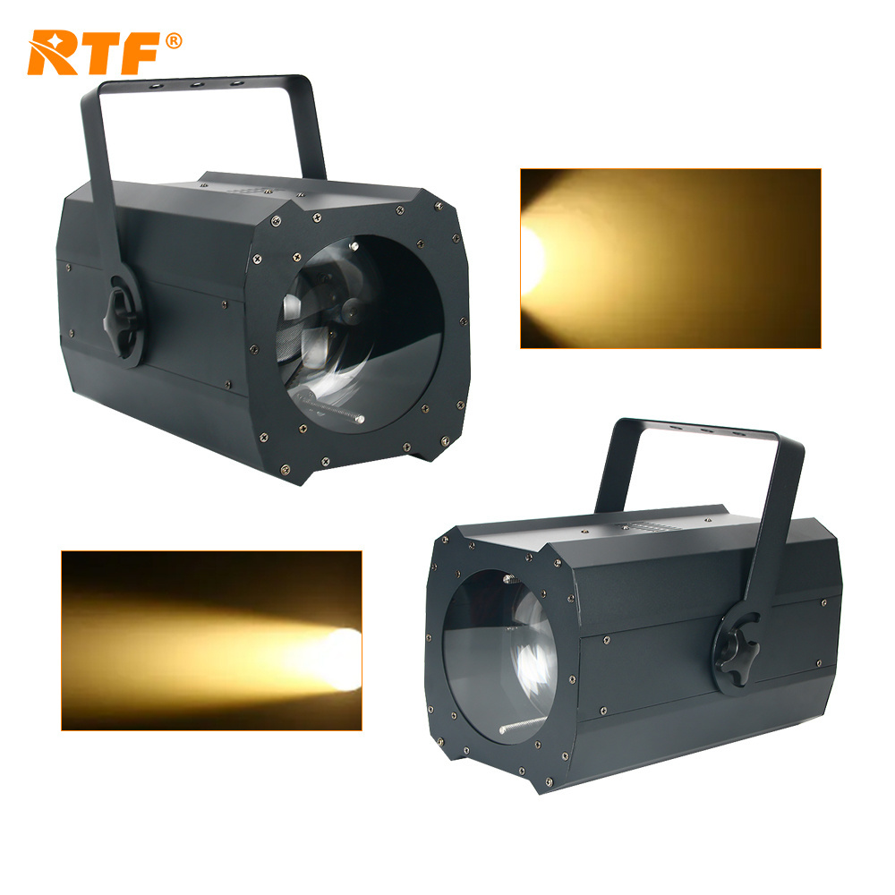 RTF SHOW TV Studio 200W led COB Zoom Fresnel Spotlight warm white dimmable Theater LED Studio Light