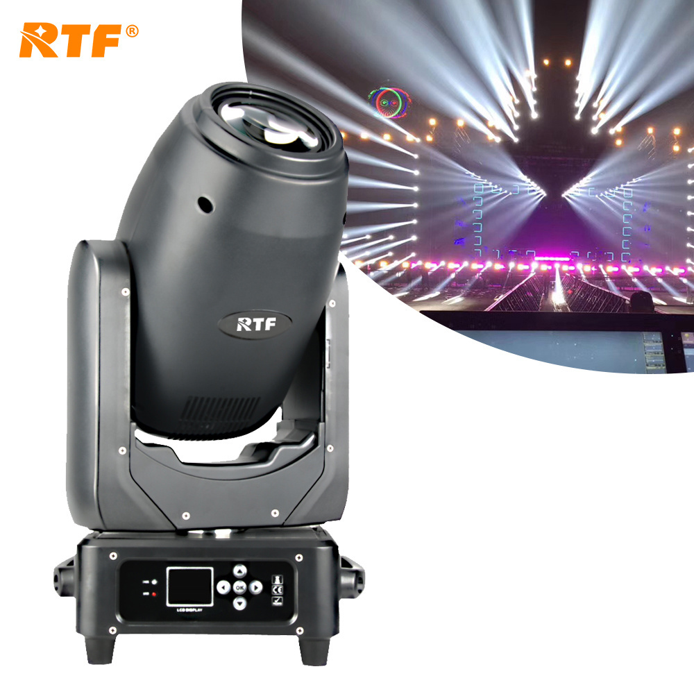 RTF 250w led 3in1 zoom moving head dmx gobo prism spot wash light for dj disco stage light