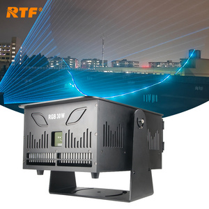 professional RGB 20w laser light outdoor waterproof  animation  projector stage laser disco light for night club bar party