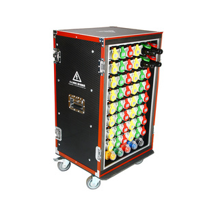 48 channels socapex output power distro IP65 transformer box with industrial socket led power distribution electrical