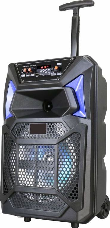 portable speaker 8 inch factory OEM outdoor karaoke portable trolley party speaker