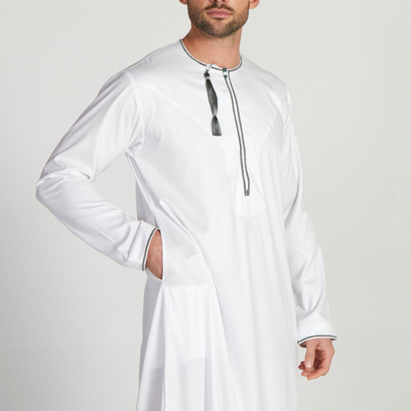 Eid Hooded Turkey Kaftan Islamic Clothing Caftan Middle Arab Costumes Robe Dubai Saudi Abaya Men Muslim Jubba Thobe Dress