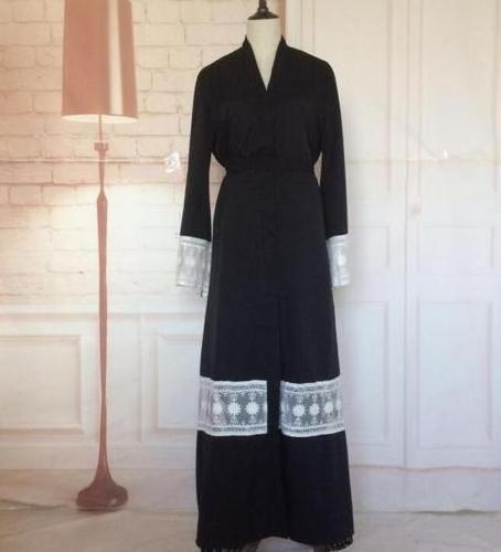 Custom Kaftan Islamic Clothing Wholesale Women Long Dress Muslim Dress Abaya