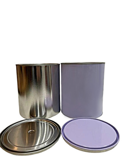 Popular 200ml 250ml 400ml 500ml 800ml 1000ml round empty metal tin cans are used for paint or glue