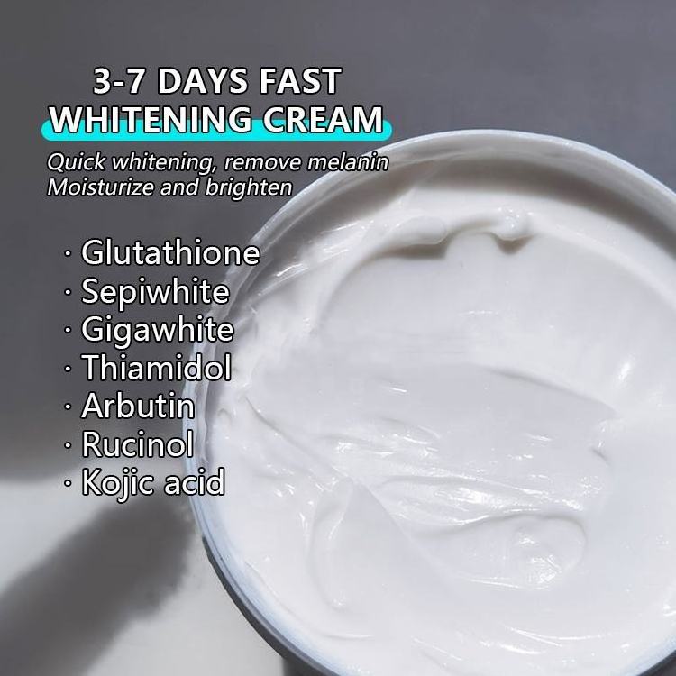 semi-finished products 3-7 day Effective Dark Knuckle Bleaching Cream Skin Care Facial and Whole Body Bleaching Cream