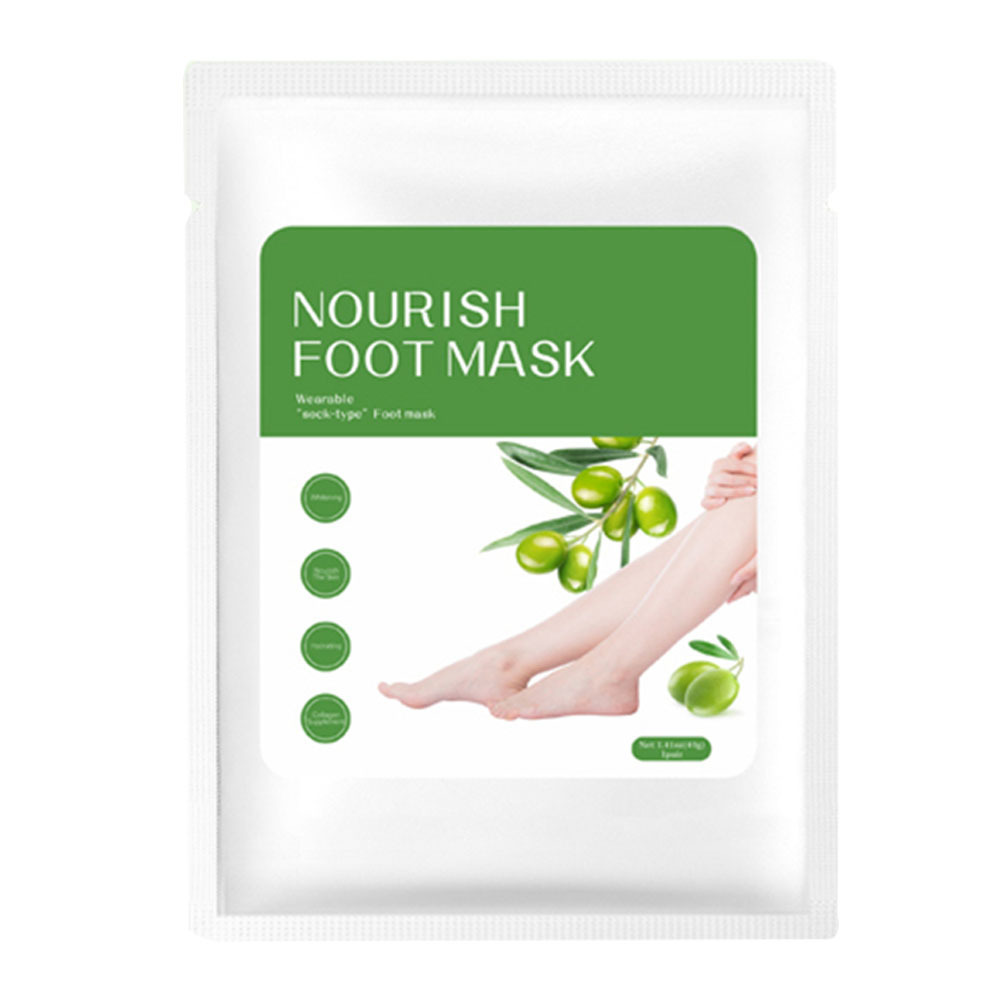 OEM customizable Peeling Foot Mask Exfoliator Peel Off Calluses Dead Skin Callus Remover Baby Soft Smooth Touch Feet