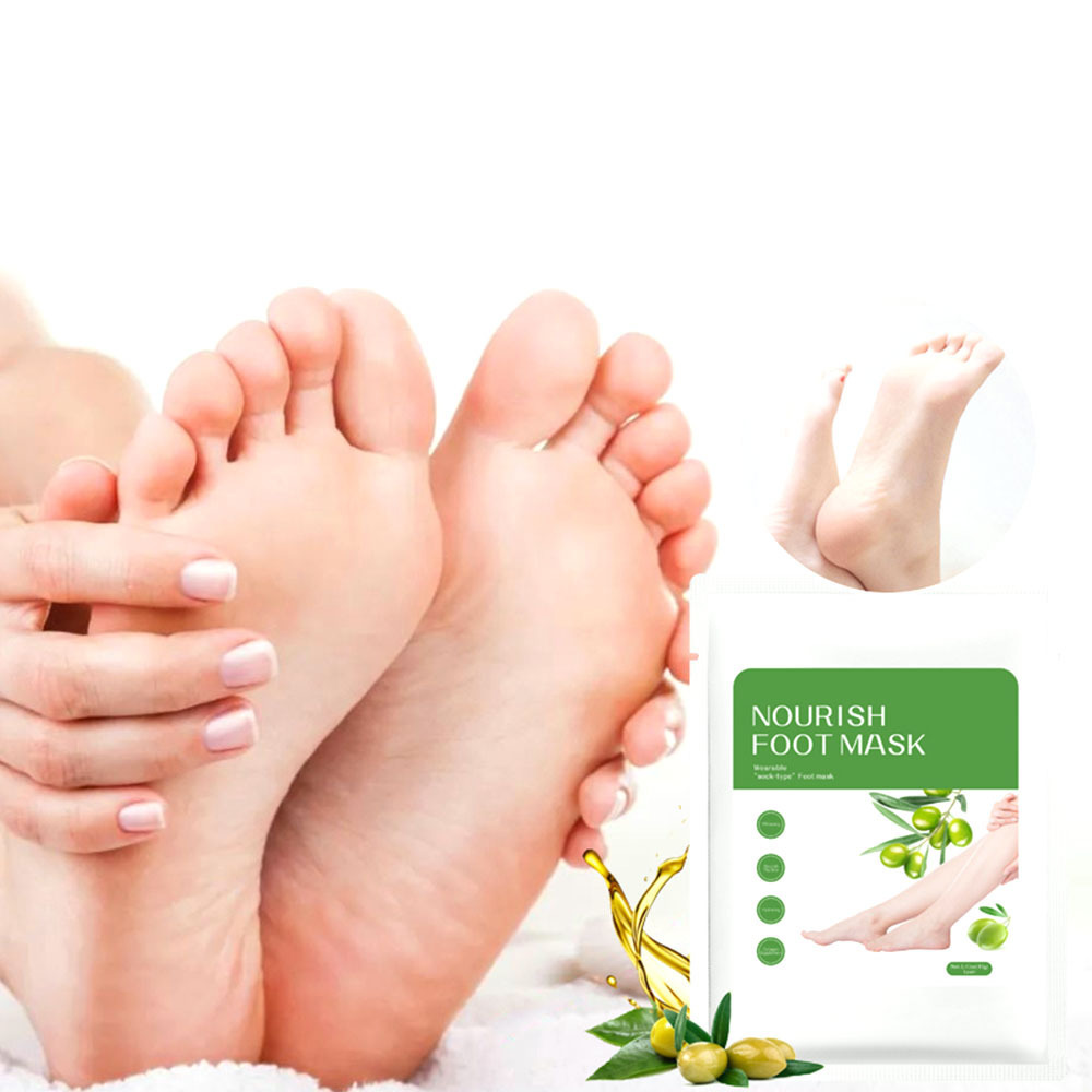 OEM customizable Peeling Foot Mask Exfoliator Peel Off Calluses Dead Skin Callus Remover Baby Soft Smooth Touch Feet