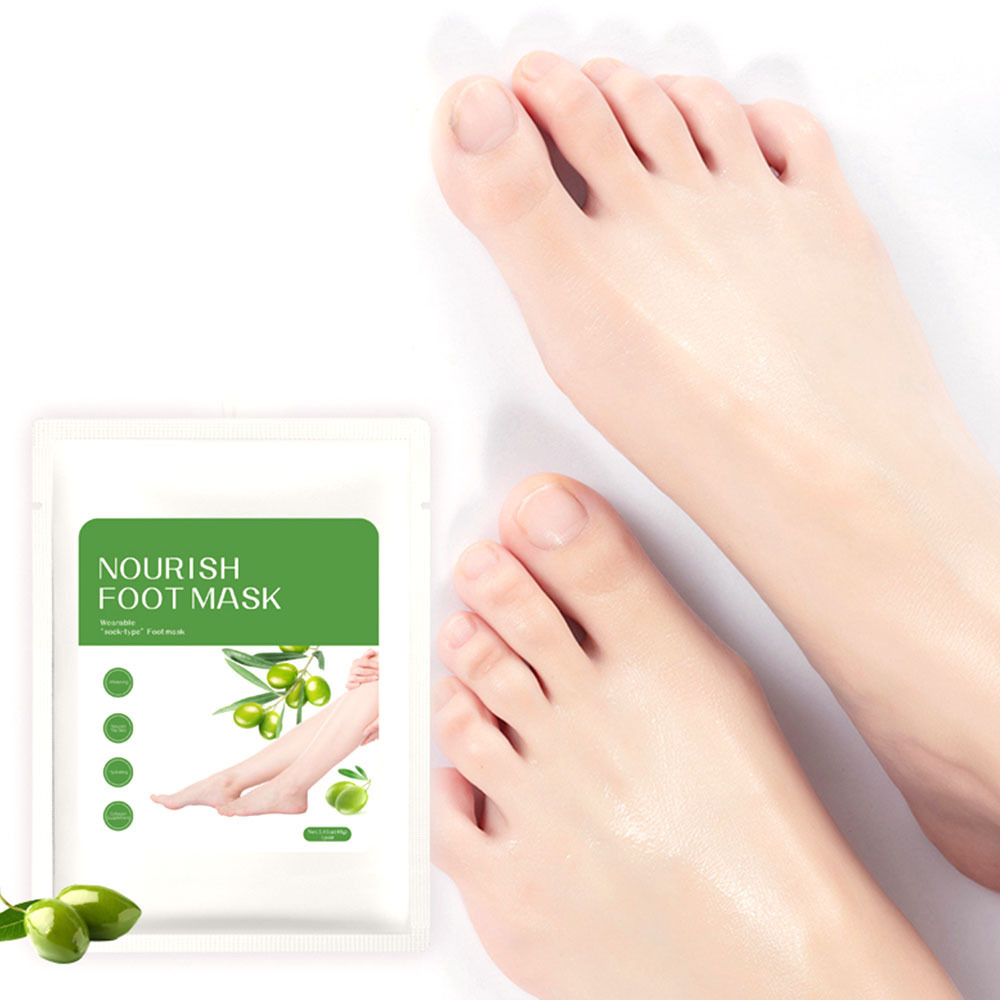 OEM customizable Peeling Foot Mask Exfoliator Peel Off Calluses Dead Skin Callus Remover Baby Soft Smooth Touch Feet