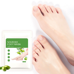 OEM customizable Peeling Foot Mask Exfoliator Peel Off Calluses Dead Skin Callus Remover Baby Soft Smooth Touch Feet