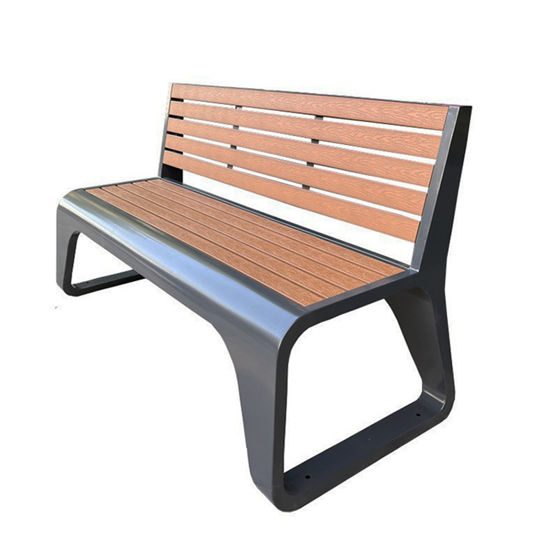 High quality modern galvanized benches park chair patio benches for outdoor furniture