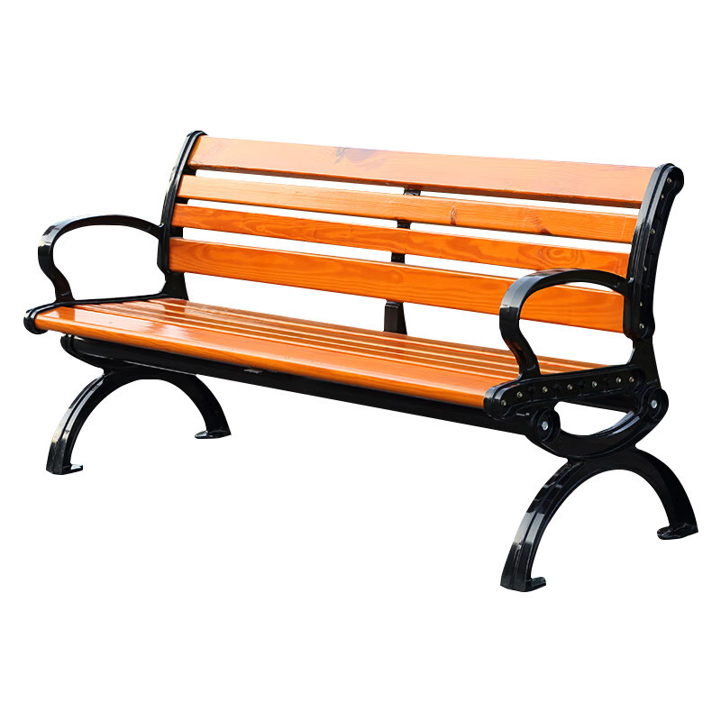 Hot selling garden bench outdoor furniture park bench metal patio benches cast iron