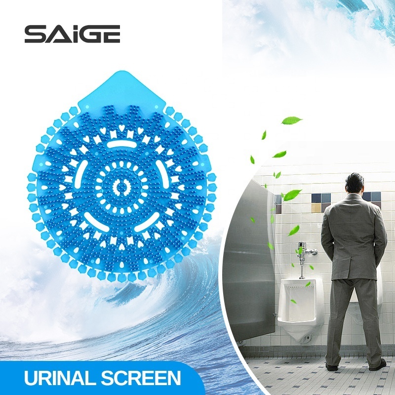 Urinal Screen Mat Deoderizer For Toilet Customized Logo Available EVA Fragrance Urinal Screen Pieces