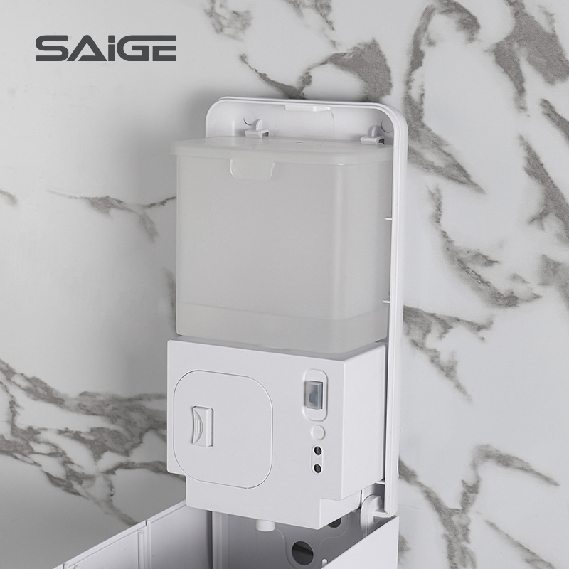 Saige New 600ml Bathroom Wall Mounted Auto Sensor Liquid Soap Dispensers Automatic