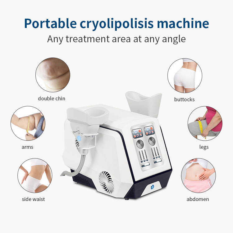 Desktop 360 Degree Cryolipolisis Slimming Machine Fat Loss Body Shaping Machine  fat freeze cryotherapy chin fat freezing