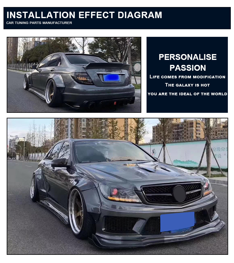 Mercedes benz c class accessories & modifications discount
