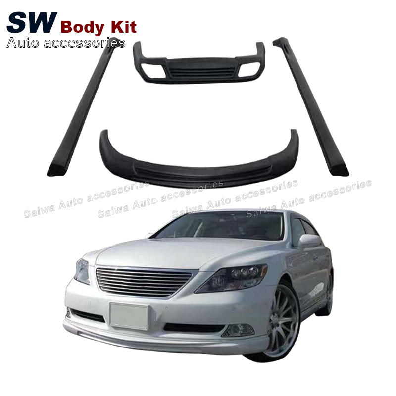 High Quality WD Style Body Kit For Lexus LS460 LS600 Upgrade Modification Aerodynamic Performance Kit Front Bumper Auto Parts