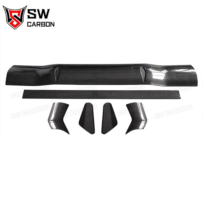 Carbon Fiber MSY Style 812 Rear Spoiler for Ferrari 812 Superfast Rear Splitter Lip Wing Flap Performance Kit