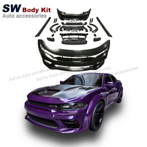 Charger New AWD SRT Style Body Kit For Dodge Charger Upgrades GT AWD SRT Aerodynamic Performance Kit Front Bumper Auto Parts