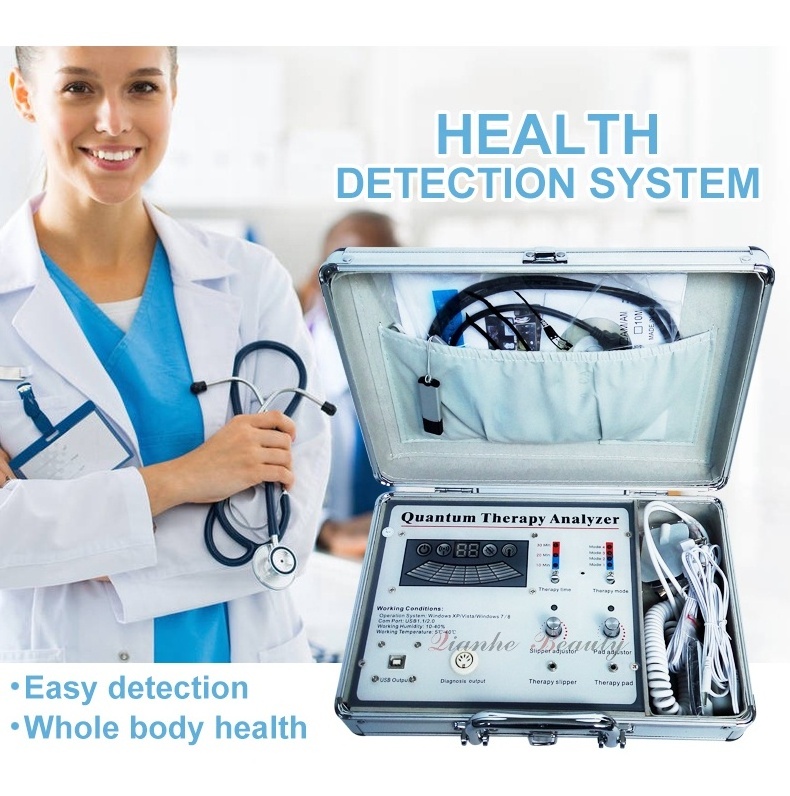 Hot physical health analyzer full body scanning quantum resonance magnetic analyzer with treatment