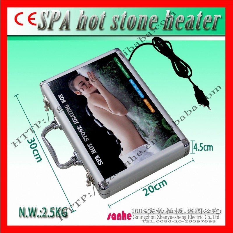 Beauty salon use 16 pcs hot stone massage set for sale