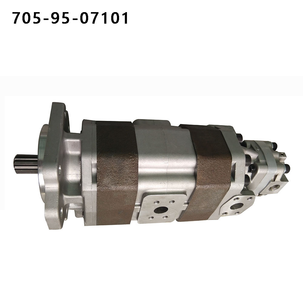 Hydraulic Oil Pump Main Triple Oil Transmission Pump 705-95-03021 705-95-05140 705-95-07101 705-95-07120 For Dump Triple