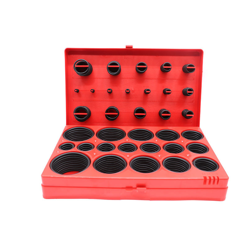 Standard O-Ring Kit 382 386 407 419 pcs NBR FKM Excavator O Ring Kit Seal Set Box Assortment Excavator Hydraulic ORing Kit