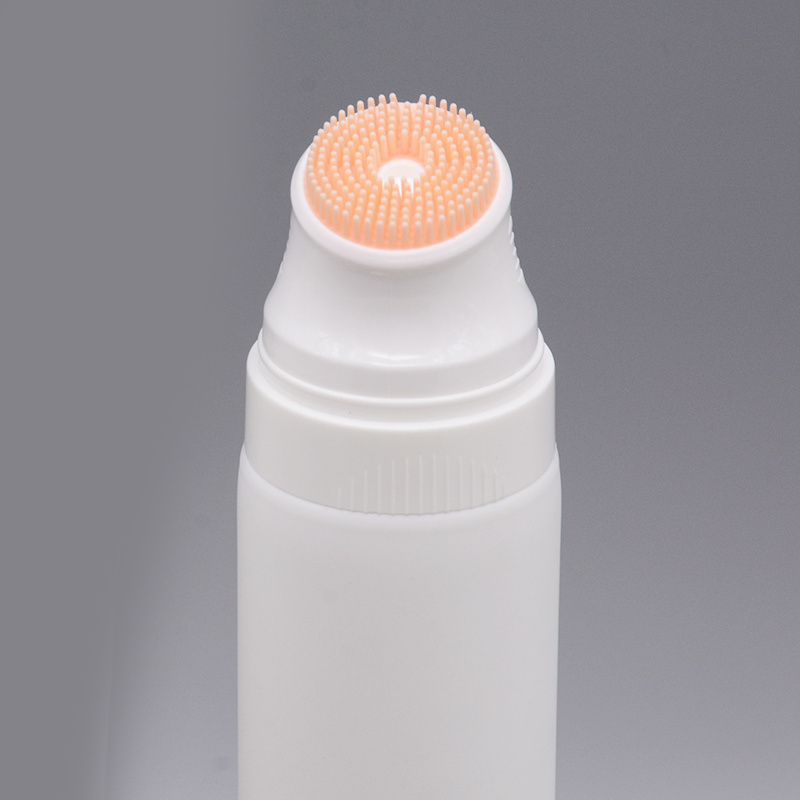 custom private label 50 100ml 100g Massage silica gel silicone Unique Design silicone brush tube for facial cleanser Body scrub