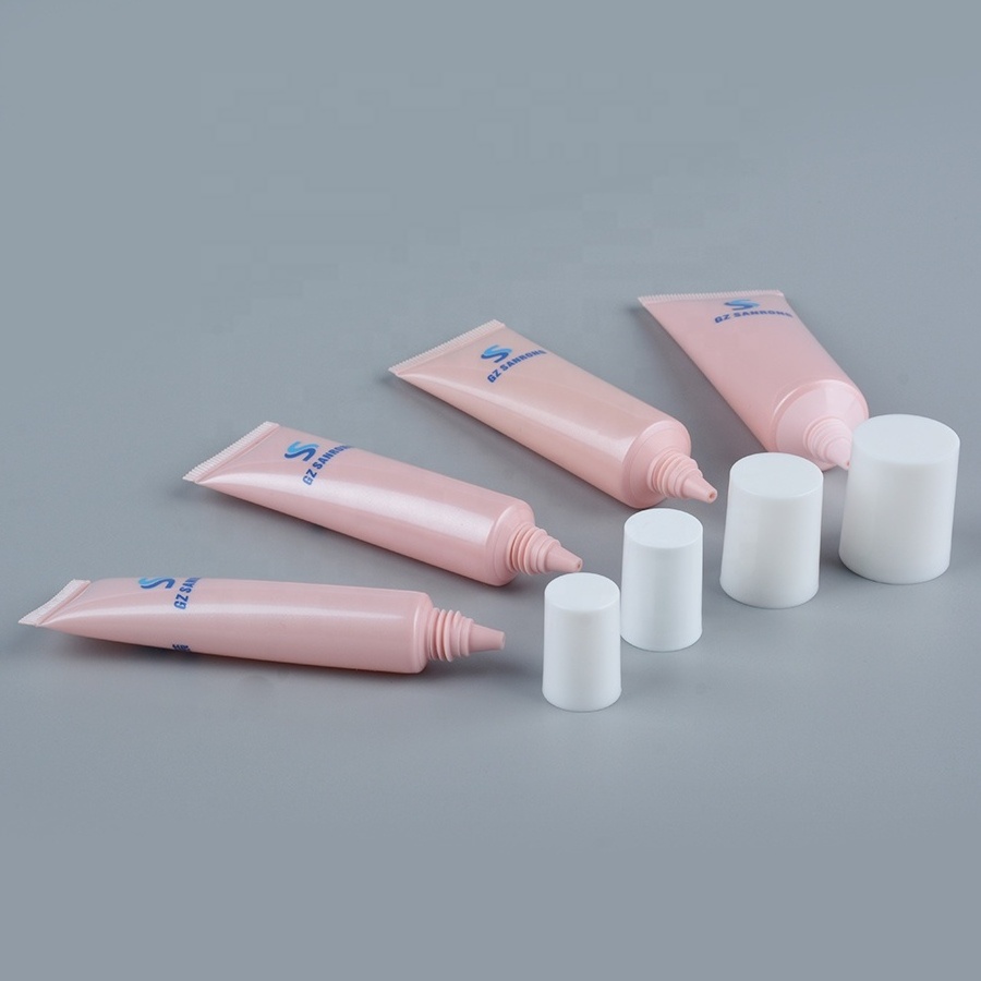 5ml 10ml 15ml 20ml 30ml 40ml 50ml empty cosmetic plastic soft tubes plastic cosmetic packaging long nozzle tube