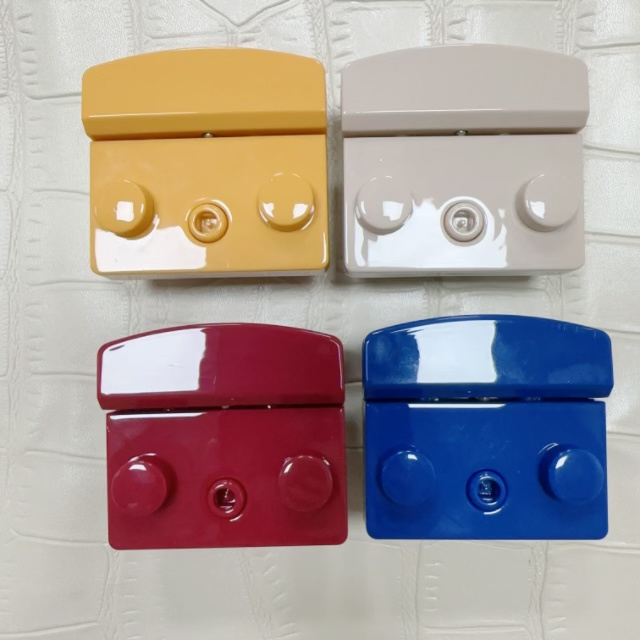 Women's Bag Decoration Lock Buckle Accessories Women's Bag Lock Buckle Bag Hardware Acrylic Insert Lock