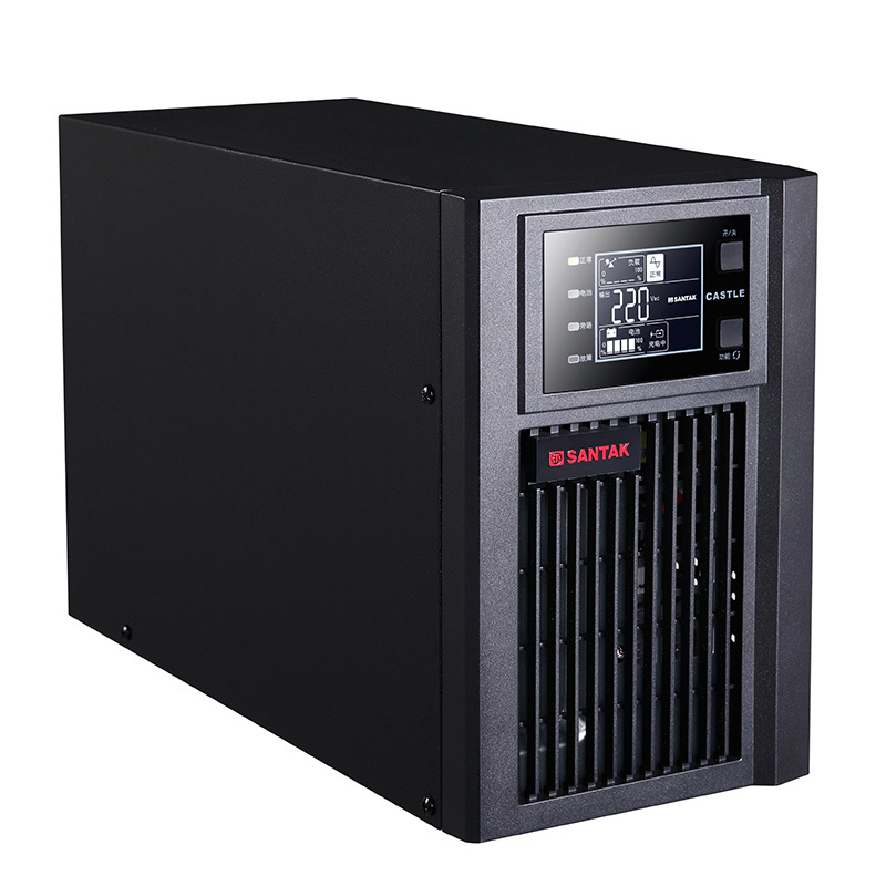 Online UPS High Frequency Double Conversion UPS 1KVA 2KVA 3KVA  Pure Sine Wave SANTAK C1KS