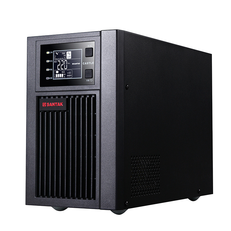 Santak ups 1KVA/900W Uninterrupted power supply High frequency 220V 1kva Built-in battery online ups