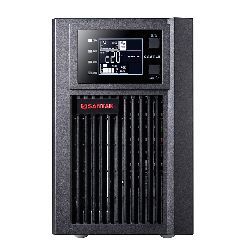 Santak ups 1KVA/900W Uninterrupted power supply High frequency 220V 1kva Built-in battery online ups