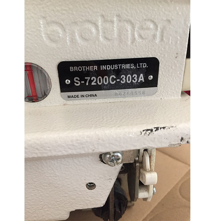 Japan Brand BROTHAR 7200C Used LOW PRICE one-needle Lock Stitch Sewing Machine