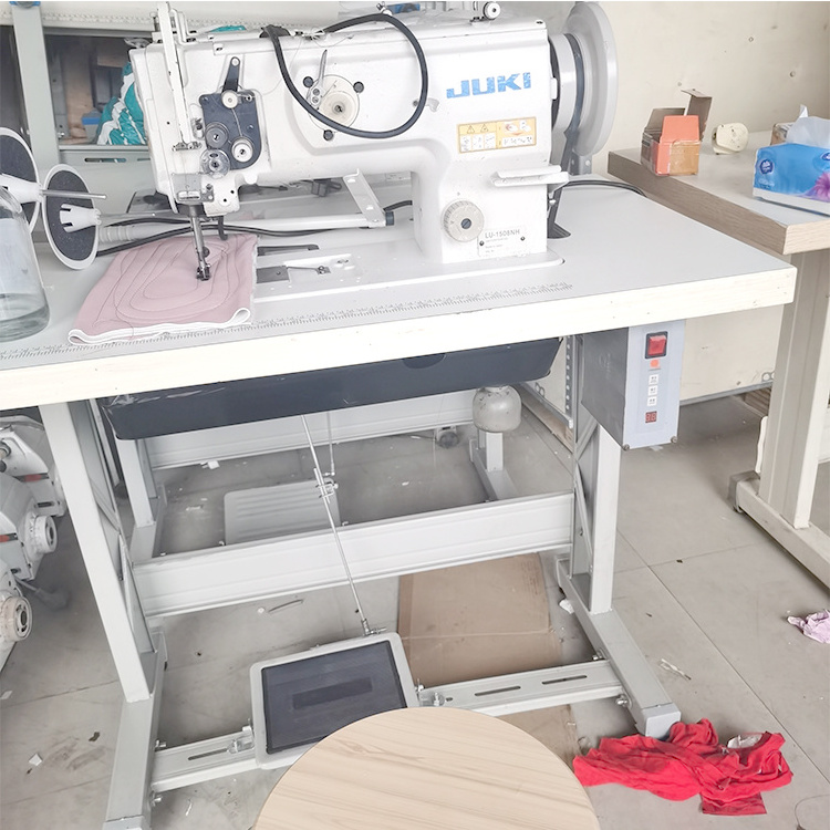 Cheap used JUKI 1508 synchronous sewing machine industrial lockstitch machine for thick material