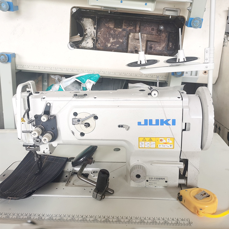 Cheap used JUKI 1508 synchronous sewing machine industrial lockstitch machine for thick material