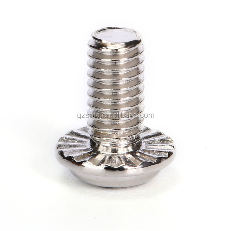 Customized Phillips Pan Washer Flange Head Serrated Machine Screws