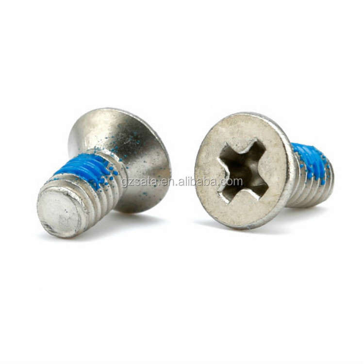 Customized Phillips Cross Recessed Flat Countersunk Head Machine Screws