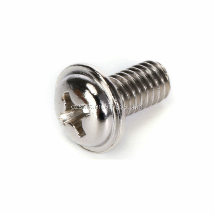 Customized Phillips Pan Washer Flange Head Serrated Machine Screws