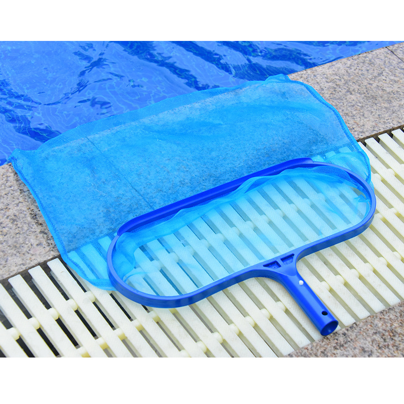 2022 new swimming pool cleaning leaf skim net wide pool skimmer with water level