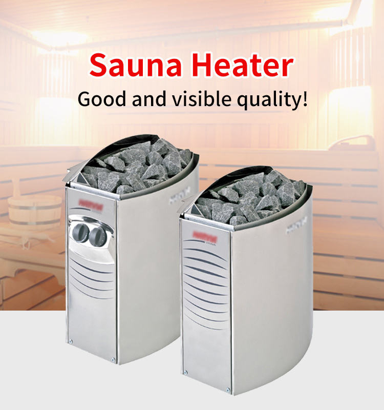 HARVIA vega stainless steel hidden steam generator sauna heater