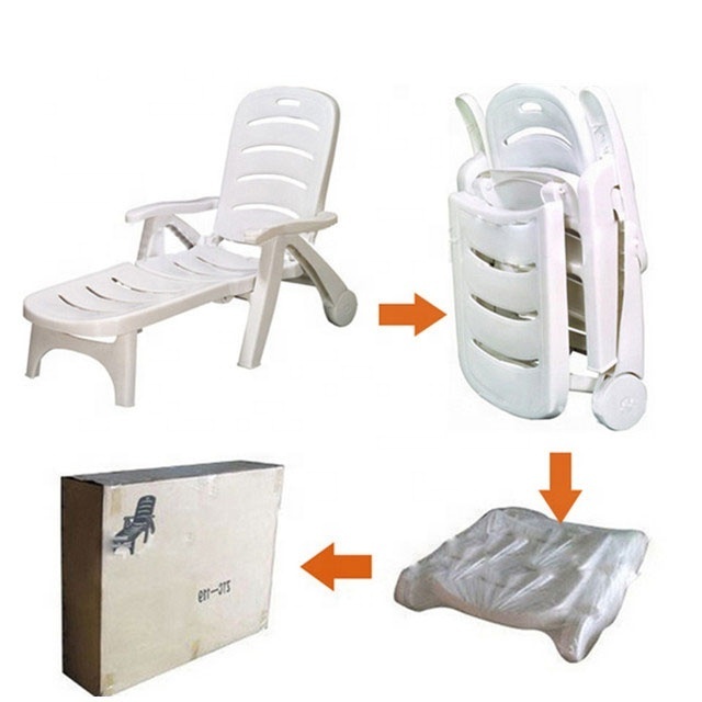 Plastic foldingl outdoor beach chair