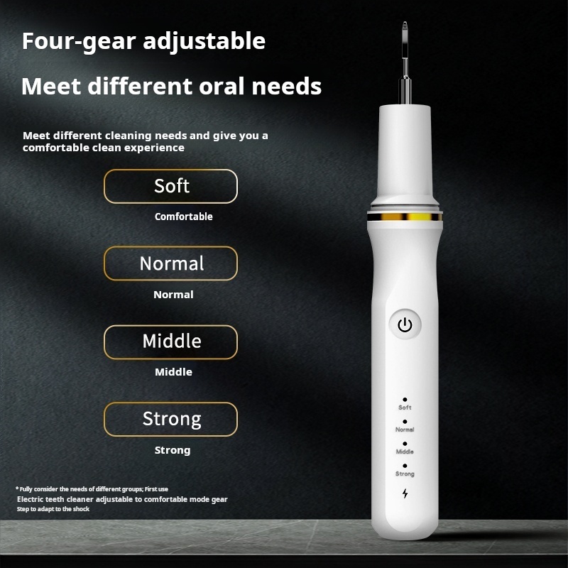 Portable Smart Sonic Tooth Cleaner Electric Dental Scaler Calculus Remover Plaque Tartar Removal Teeth Cleaning Tool