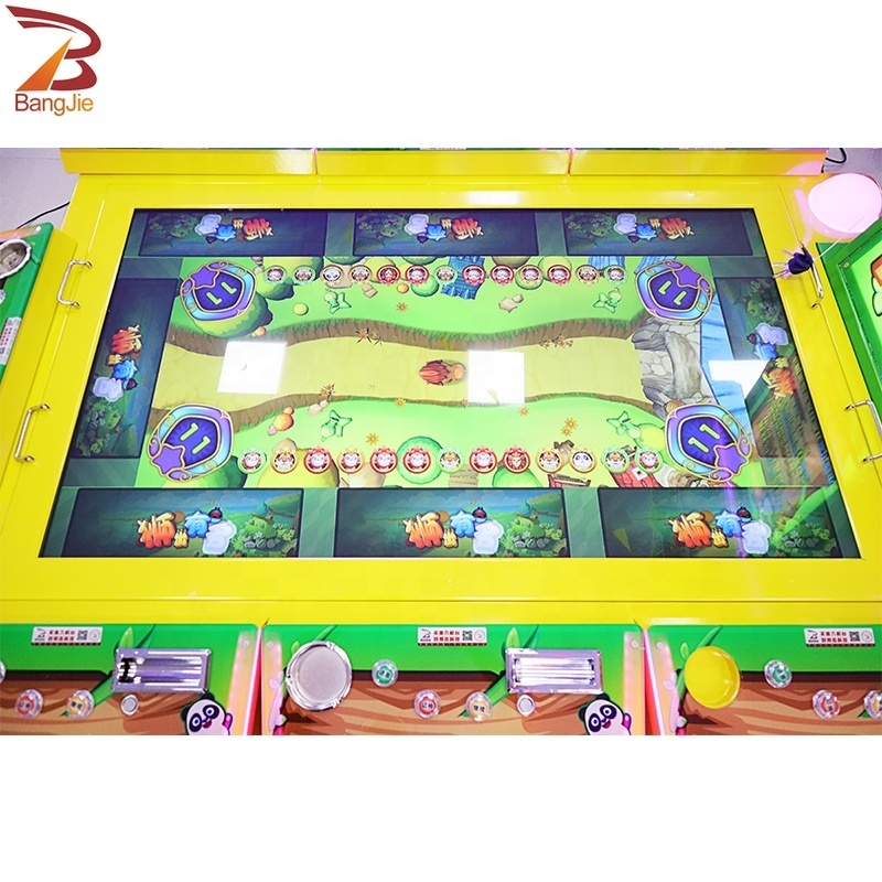 OEM/ODM Video animal race guess amusement arcade Soft Playground Coin Operated lucky draw lottery ticket game machine for sale