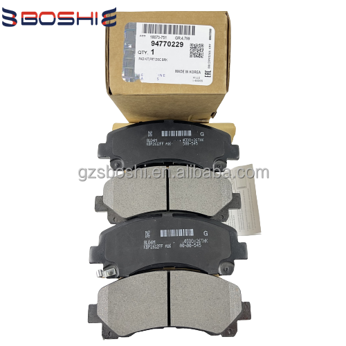 94770229 Auto Parts Braking System Brake Pads For Chevrolet Trailblazer D-Max 94770229