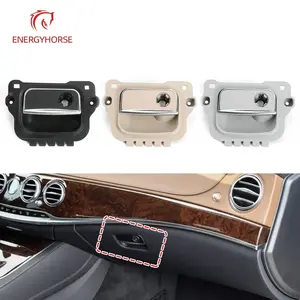 Car Glove Box Lock Latch Handle Fit Toolbox Switch Cover Automobiles Interior Parts Accessories For Mercedes W222 S Class