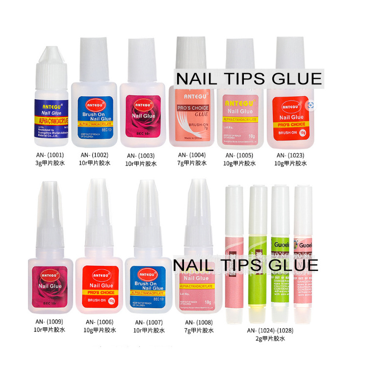 Nail Art 2g Wipe-Off Rhinestone Glue Gel Adhesive Resin Gem Jewelry Diamond Nail Liquid Adhesive Glue